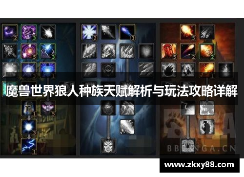 魔兽世界狼人种族天赋解析与玩法攻略详解